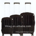 luxus durable abs pc travel trolley luggage bag